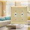 Amerelle Wall Plate, Number of Gangs: 2 Steel, Satin Brass Finish, Brass 163TTSB - alternate 3
